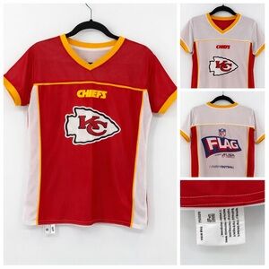 Kansas City Chiefs Reversible Jersey Youth XL NFL Flag Football Red White